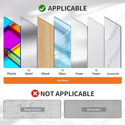 PHIXBEAR 504 Pcs Clear Removable Adhesive Dots, Glue Point Dots - Image 8