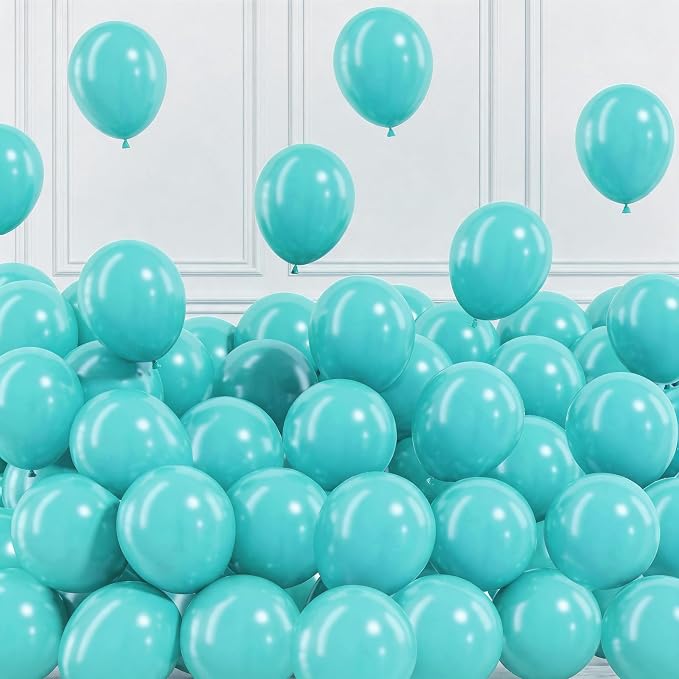 Teal Balloons by Togvu