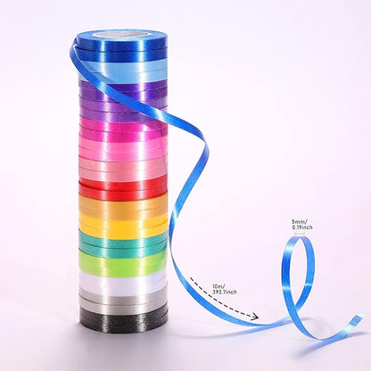 30 Roll 15 Colors Curling Ribbons - Image 2