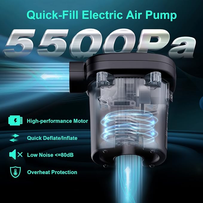 MAACOULD Electric Air Pump for Inflatables - Image 2