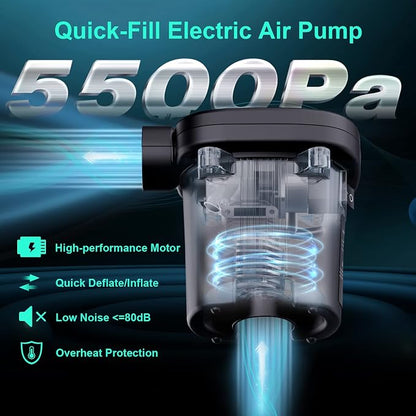 MAACOULD Electric Air Pump for Inflatables - Image 2
