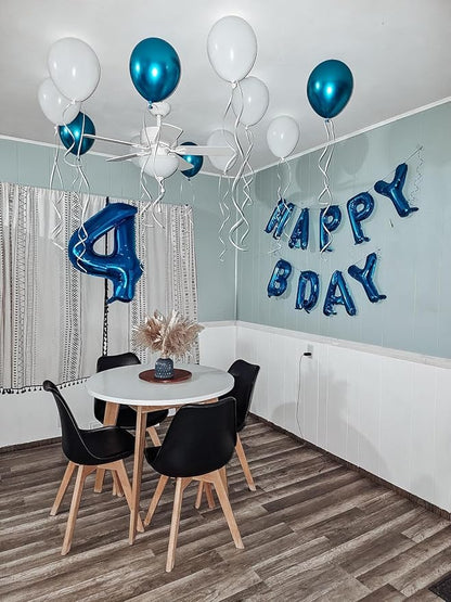 6 Balloon - Light Green Birthday Number Balloons, 40 Inch Party Decorations | - Image 4
