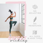 Maven Thread 4" Wide Workout Headbands for Women (2 Pack) – Non-Slip Sweatbands for Gym, Running & Yoga