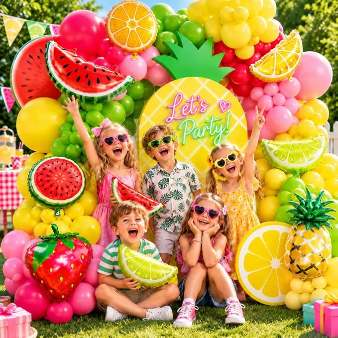 Fruit Balloon Garland Arch Kit 161Pcs - Image 4