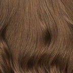Luxy 100% Remy Human Hair – Halo Clip-In Hair Extensions –Natural Looking Volume & Length - One-Piece - Easy 5-Min Application 140 grams 16" Chestnut Brown Halo