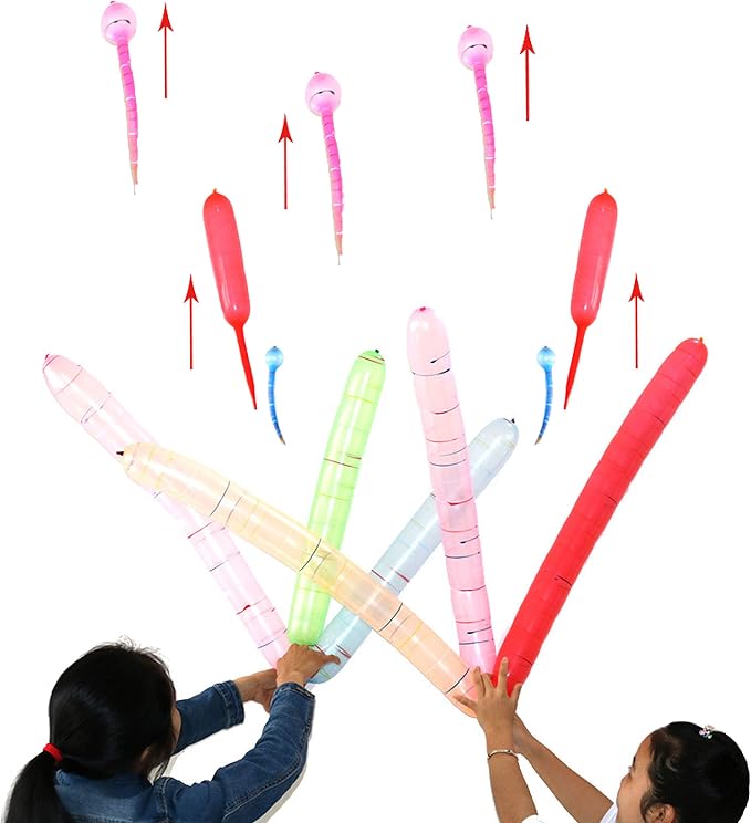 200PCS Rocket Balloons Holiday Party Decoration Screaming Balloons rocket - Image 3