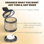 Root Touch Up Hair Color Powder For Concealing Hair Loss & Thinning, Gray Hair Shadow Powder Root Cover Up For Women & Men (Medium Blonde, 0.35 Ounce)
