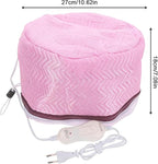 Hair Steamer Cap - 2 Level Heat Thermal Hood, Portable Hair Heat Cap, Electric Deep Conditioning Drying System for Home Spa Salon, Professional Styling, Hydrotherapy