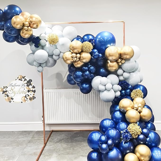 Voircoloria 66pcs Navy Blue Dark Blue Latex Party Balloons, 12inch | - Image 5