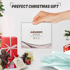 Adubor 100% Silk Pillowcase - Mulberry Silk Pillow Cases, 23 Momme 6A Grade Fibers, Silk Pillow Case for Hair and Skin Health, with Hidden Zipper (King 20''×36'', Light Green, 1PC)