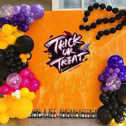 Hot Pink Purple Black Yellow Baloon Arch Kit, Kpop Music Hunter Balloons | 146 - Image 4