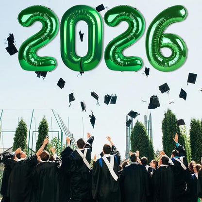2026 Number Black Balloons 40Inch Balloon - Image 4