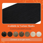 Full Shine Real Human Hair Tape in Extensions Color 1 Jet Black Remy Tape in Real Remy Skin Weft 24Inch Double Sided Invisible Seamless Hair Extension Silky Straight 20Pcs 50G for Wedding