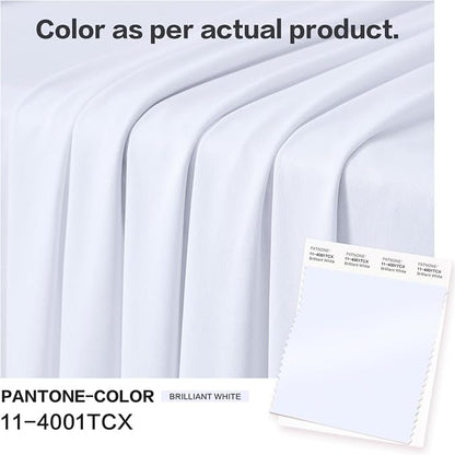 50ft×12ft White Backdrop Curtain - Image 3
