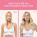 GOO GOO Clip in Hair Extensions Real Human Hair, Remy Human Hair Extensions Clip ins for Women, Natural Human Hair, 14inch 130g 9Pcs, 16/22 Light Blonde Highlighted Golden Blonde