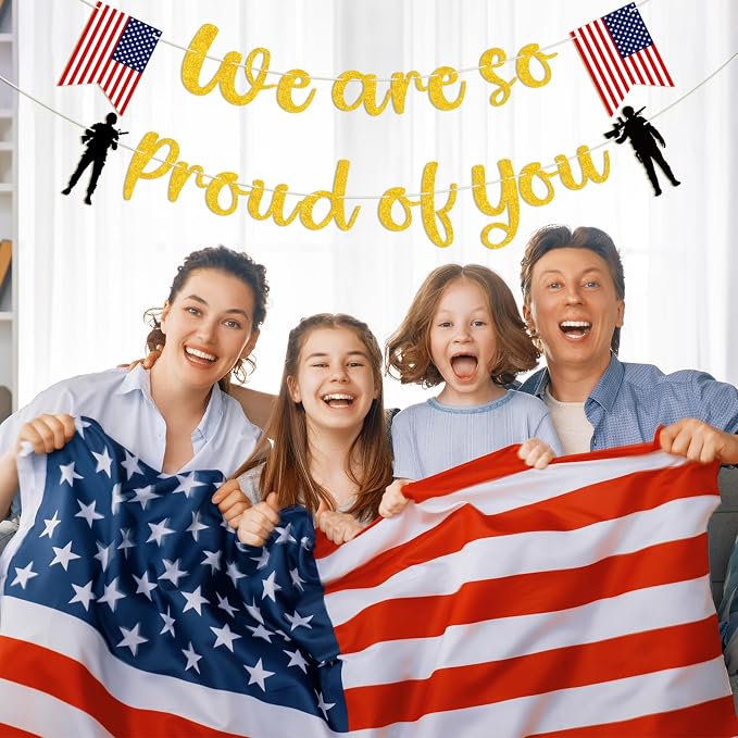 Retirement Party Decorations We Are So Proud of You Banner Welcome Home Banner - Image 5