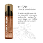 Style Factor EDGE BOOSTER Extra Strength Setting Mousse – Frizz Control, Extra Volume, and Conditioning – 6.4oz Amber Mousse for Curly Hair