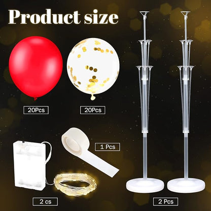 2 Set Floor Balloon Column Stand Kit - Image 3