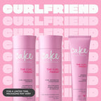 Cake Beauty Curl Friend Curl Defining Shampoo, Conditioner & Cream Set - Avocado & Argan Oil Curly Hair Products - Anti-Frizz, Cruelty Free & Vegan Gift Set
