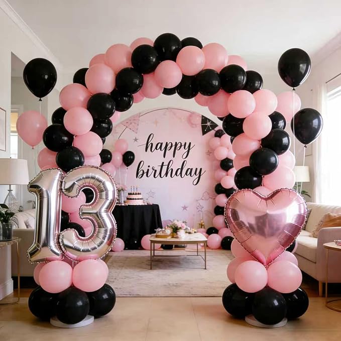 Pink Balloons 12 Inch 60 Pcs Light Baby Pastel Pink Latex Balloons - Image 8