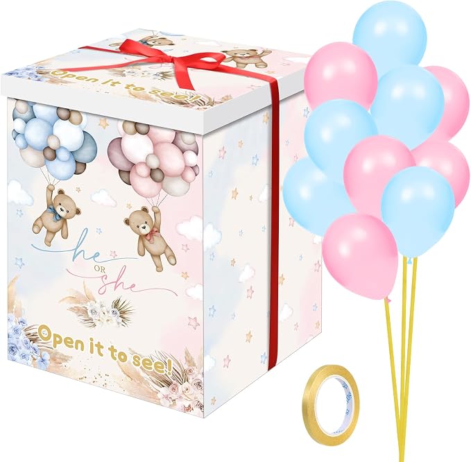 Hungdao Gender Reveal Balloon Box by Hungdao