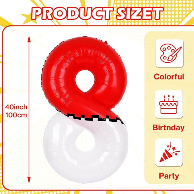 40 Inch Large Vibrant Foil Balloons - Image 2