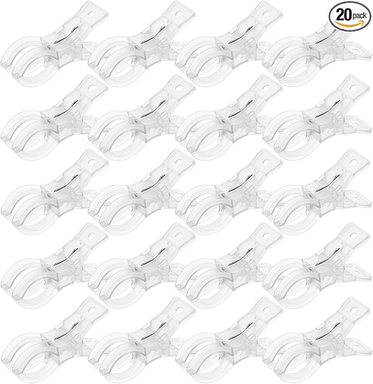 20 Pack 3.5" Spring Clamp, for Balloon Arch Kit, Birthday Decoration, by Unknown