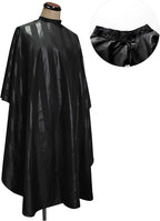Professional Salon Cape, Polyester, Black, 54'x62', Barber Hair Cut Cape