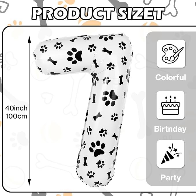 40 Inch Dog Foil Balloons - Image 2