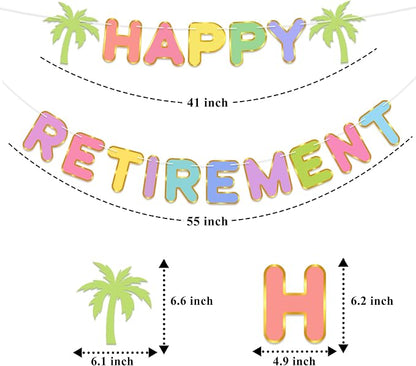 Pre-Strung Happy Retirement Banner - Image 3