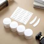 16 Pack Travel Bottles for Toiletries, 6oz Silicone, Leak Proof, Reusable, Oval, Perfect for Travel, Vacation, Plane Trip, Camp