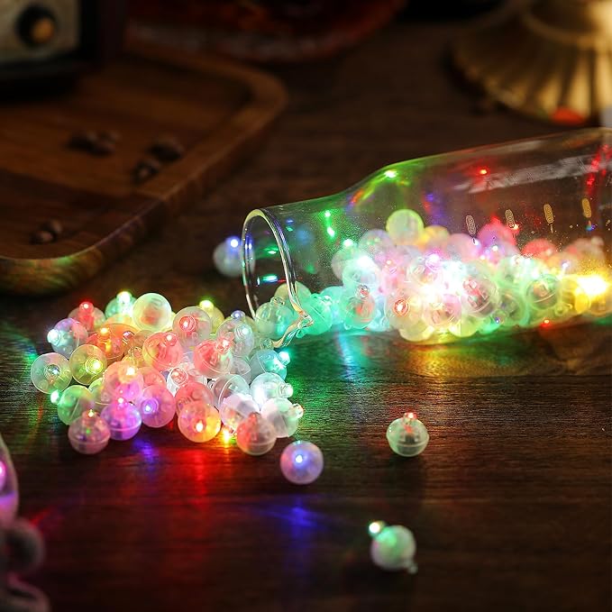 Aogist 100Pcs 10-Colors Balloon Lights - Image 5