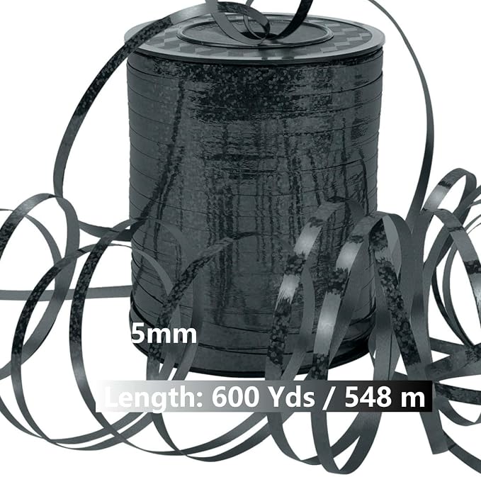 600 Yards Curling Ribbon, Balloon String Roll Ribbon and Bows - Image 4