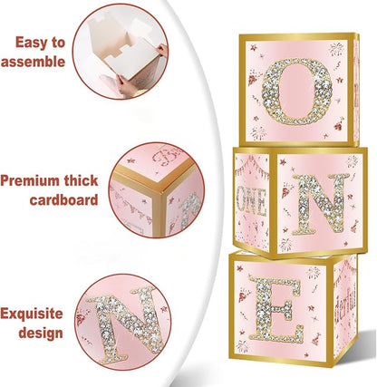DataMoon 1st Birthday Decorations Boxes - Image 6