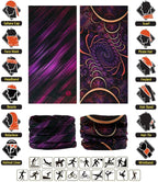 Neck Gaiter Headband Headwear Head Wrap Face Mask Magic Scarf Bandana for Men and Women