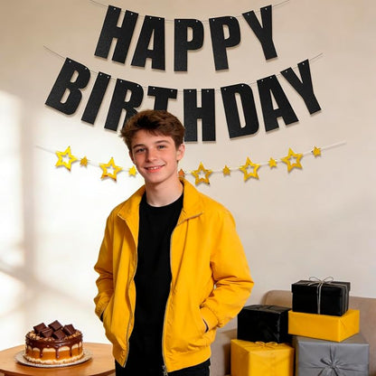 Happy Birthday Banner for Birthday Party Decorations - Image 4