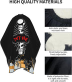 Custom Barber Cape for Men Personalized Professional Hair Cutting Cape with Text for Home Salon Barbershop