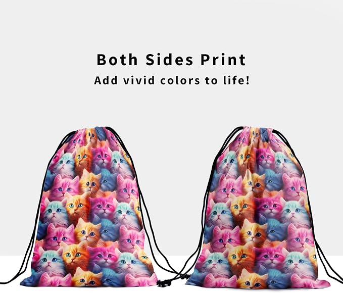 Cute Kitten Gymnastics Grip Bag - Image 3