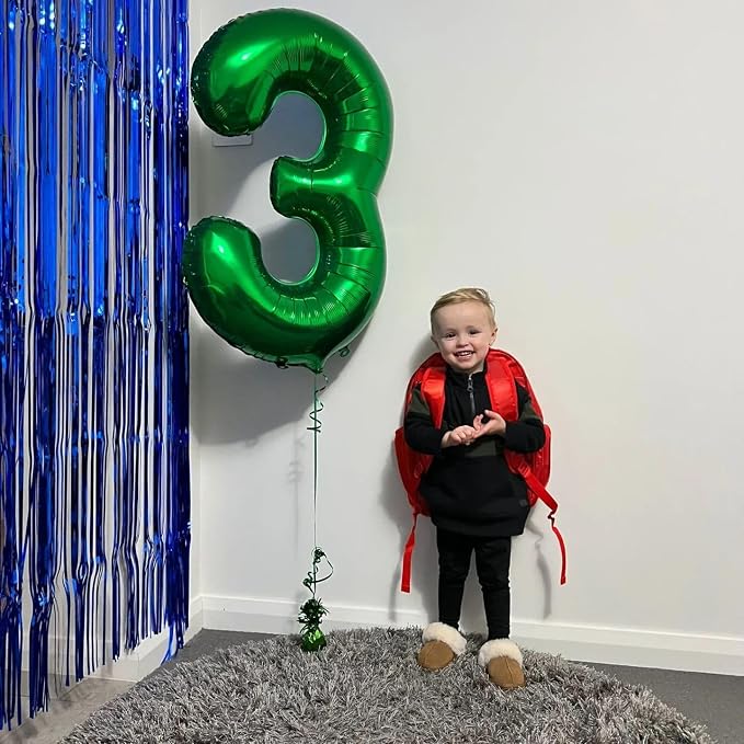 Green Number 30 Balloon 40 Inch - Image 4