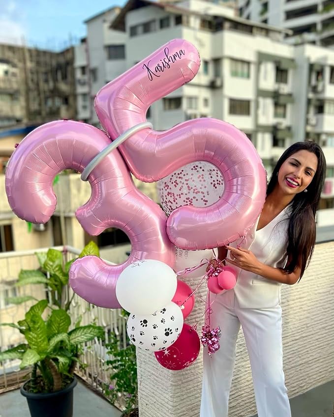 Pastel Pink 7 Balloon - Image 2