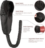 Bonnet Hooded Hair Dryer Attachment, Segbeauty Extra Large Adjustable Deep Conditioning Cap, Upgraded Drying Heat Cap with Elastic Strap for Natural Curly Textured Hair Care, Fast Drying, Styling