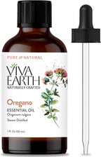 Oregano Essential Oil – Pure and Natural Steam-Distilled Oregano Aroma for Diffusers, Aromatherapy, Hair & Skin DIY Blends, Soap and Candle Crafting – with Dropper, 1 Fl.Oz