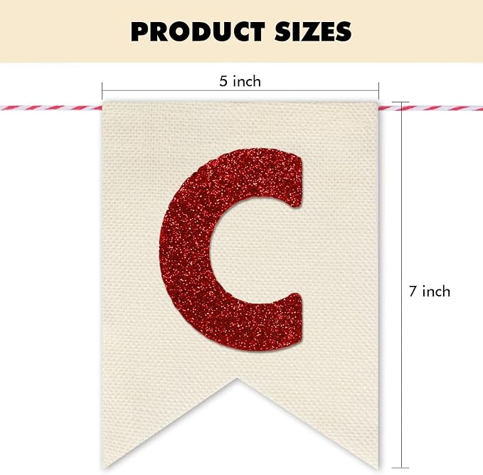 Custom Banner Kit, 28 Burlap Banner - Image 2