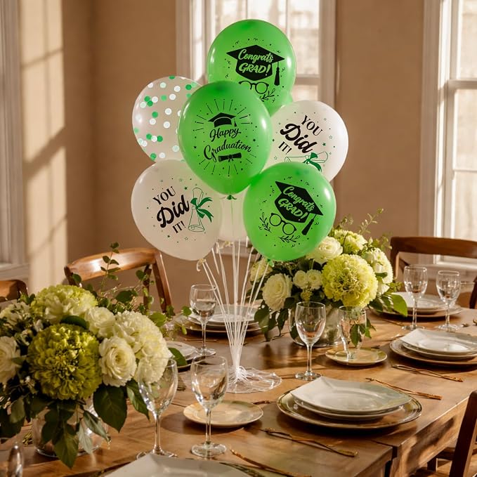 Foilswirl 4 Sets Graduation Party Balloons 2026 Congrats Grad Table - Image 5