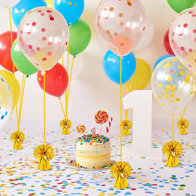 24 PCS Balloon Weights Metallic Anchor, Balloon Holder Heavy Weights | - Image 4