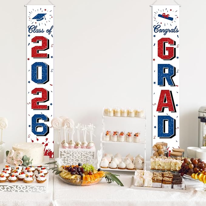2026 Graduation Decorations, Graduation Banner Class of 2026, Hanging - Image 5