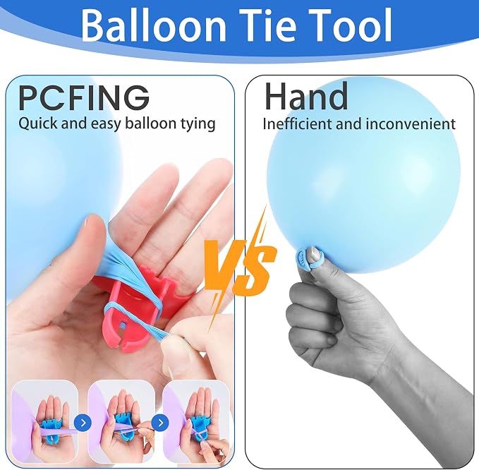 PCFING Balloon Pump Electric, Portable Balloons Inflator Blower Machine - Image 6
