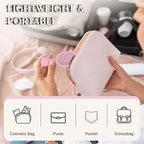 12 Pcs Unicorn Mini Detangler Brush, Mini Travel Hair Brush, Bristles Plastic Detangling Brush,No Tangle Soft Flexible Bristles for Straight, Curly, Thick Hair for Party Gift