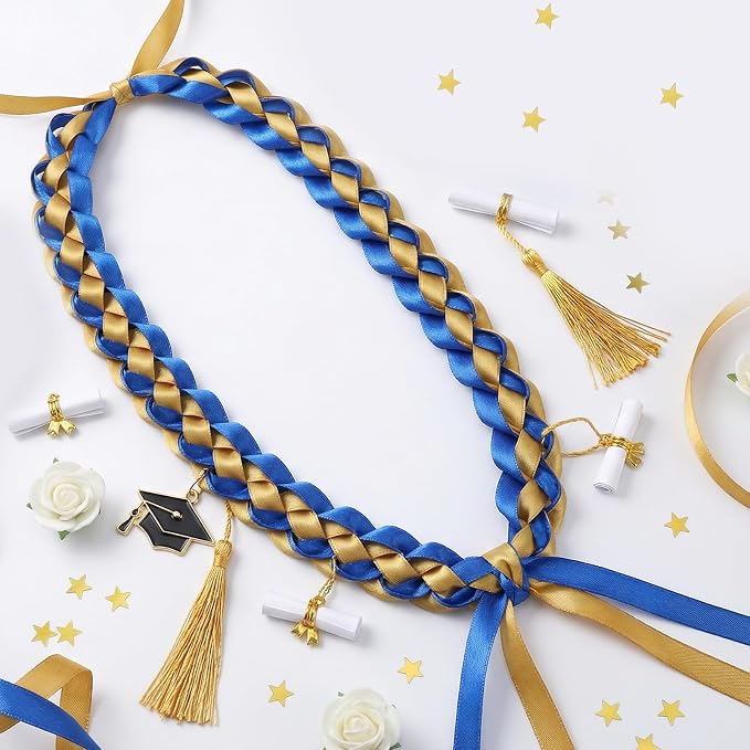 woric 120 Yards Royal Blue Ribbon 3/8 Inch Thin Satin Ribbons | Gift Wrapping - Image 4