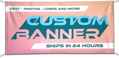 Custom Banner, Design Your Own Customized Banner Sign by Printbox+Merch